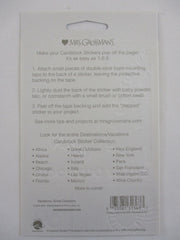 Mrs Grossman 4 x 6.5 Destinations - Great Outdoors Cardstock Sticker Sheet - Vintage & Collectible