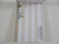 Cute Kawaii Peanuts Snoopy Mini Notepad / Memo Pad Kamio - B At Home - Stationery Designer Paper Collection