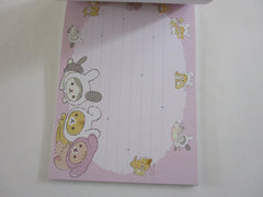 Cute Kawaii San-X Corocoro Coronya Cat Bunny 4 x 6 Inch Notepad / Memo Pad - Journal Diary Stationery Designer Paper Collection