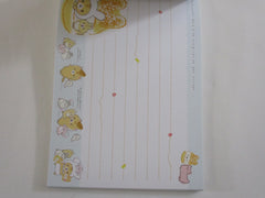 Cute Kawaii San-X Corocoro Coronya Cat Bunny 4 x 6 Inch Notepad / Memo Pad - Journal Diary Stationery Designer Paper Collection