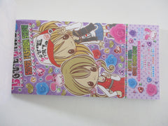 Cute Kawaii HTF Crux Girls Love Coupon Style  3.25 x 6.75 Inch Notepad / Memo Pad - Stationery Designer Paper Collection - Vintage HTF Preowned