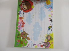 Cute Kawaii HTF Vintage Collectible Q-lia Princess Story Fairy Tale 4 x 6 Inch Notepad / Memo Pad - Stationery Designer Paper Collection