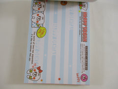 Cute Kawaii HTF Vintage Collectible Kamio Happy Dental 4 x 6 Inch Notepad / Memo Pad - Stationery Designer Paper Collection