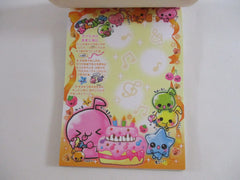 Cute Kawaii HTF Vintage Collectible Crux Candy Music 4 x 6 Inch Notepad / Memo Pad - Stationery Designer Paper Collection