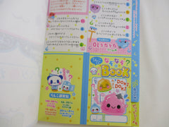 Cute Kawaii HTF Vintage Collectible Q-lia Unko Poop 4 x 6 Inch Notepad / Memo Pad - Stationery Designer Paper Collection