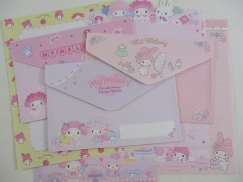 Cute Kawaii Sanrio My Melody  Letter Sets - Writing Paper Envelope Stationery
