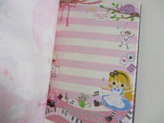 Cute Kawaii HTF Vintage Collectible Q-lia Alice Moonlight 4 x 6 Inch Notepad / Memo Pad - Stationery Designer Paper Collection