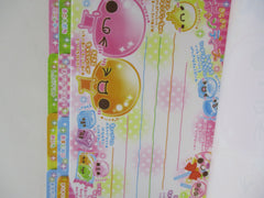 Cute Kawaii HTF Vintage Collectible Crux Candy 4 x 6 Inch Notepad / Memo Pad - Stationery Designer Paper Collection