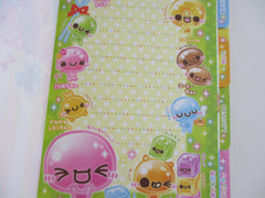 Cute Kawaii VHTF Vintage Collectible Crux Candy 4 x 6 Inch Notepad / Memo Pad - Stationery Designer Paper Collection