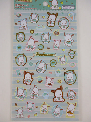 Cute Kawaii Sanrio Pochacco Dog Large Sticker Sheet B