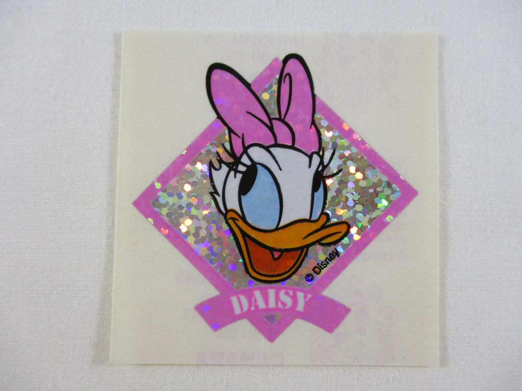 Sandylion Disney Daisy Glitter Sticker Sheet / Module - Vintage & Collectible - E - Scrapbooking