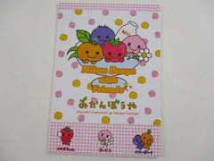 Rare ❤︎ Vintage *ੈ✩‧₊˚ Collectible - Cute Kawaii San-X Mikan Bouya Fruit Vegetable Friends Postcard A