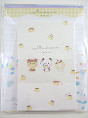 Cute Kawaii Kamio Mochipan Panda Bear Letter Set Pack - Stationery Writing Paper Envelope Penpal Stationary Journal