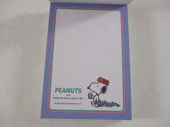 Cute Kawaii Peanuts Snoopy Mini Notepad / Memo Pad Kamio - I Vintage Sunny Day - Stationery Designer Paper Collection