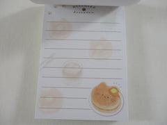 Cute Kawaii Kamio Neko Pancakes Cat Food Mini Notepad / Memo Pad - Stationery Designer Paper Collection