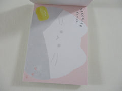 Cute Kawaii Kamio Neko Bento Rice Ball Sushi Cat Food Mini Notepad / Memo Pad - Stationery Designer Paper Collection