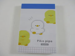 Cute Kawaii Kamio Piko Pipo Chick Mini Notepad / Memo Pad - Stationery Designer Paper Collection