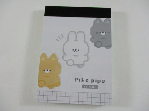 Cute Kawaii Kamio Piko Pipo Rabbit Mini Notepad / Memo Pad - Stationery Designer Paper Collection