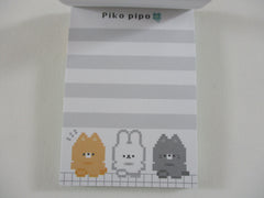 Cute Kawaii Kamio Piko Pipo Rabbit Mini Notepad / Memo Pad - Stationery Designer Paper Collection