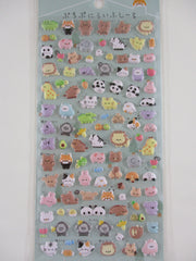 Cute Kawaii Q-lia Puffy Sticker Sheet Series - Animals - for Journal Planner Craft Organizer Schedule Scrapbook Gift