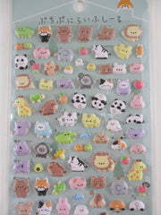 Cute Kawaii Q-lia Puffy Sticker Sheet Series - Animals - for Journal Planner Craft Organizer Schedule Scrapbook Gift