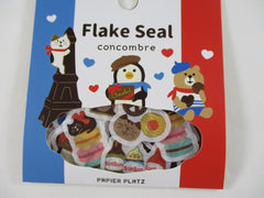 Cute Kawaii Papier Platz Concombre Flake Stickers Sack - Chocolate - for Journal Agenda Planner Scrapbooking Craft