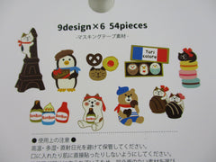 Cute Kawaii Papier Platz Concombre Flake Stickers Sack - Chocolate - for Journal Agenda Planner Scrapbooking Craft