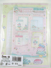 Cute Kawaii San-X Jinbesan Whale Ice cream Letter Set Pack - 2024 Stationery Writing Paper Envelope Penpal