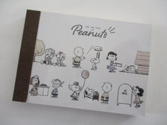 Cute Kawaii Peanuts Snoopy Mini Notepad / Memo Pad Kamio - K - Stationery Designer Paper Collection Gift