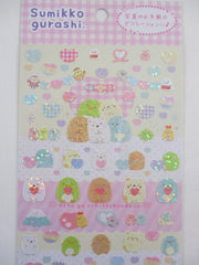 Cute Kawaii San-X Sumikko Gurashi Glitter Sticker Sheet 2023 A - for Planner Journal Scrapbook Craft Stationery Agenda Schedule