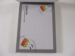 Cute Kawaii Peanuts Snoopy Mini Notepad / Memo Pad - Classic B My Dog is Home - Stationery Designer Paper Collection