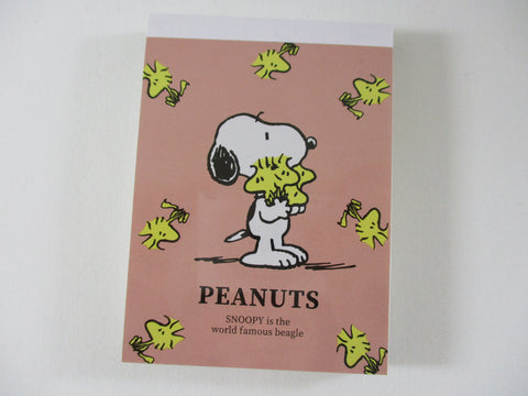 Cute Kawaii Peanuts Snoopy Mini Notepad / Memo Pad - Classic A - Stationery Designer Paper Collection