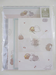 Cute Kawaii Q-lia Rabbit Bunny Letter Set Pack - Stationery Writing Paper Envelope Penpal Stationary Journal