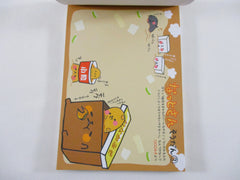 Cute Kawaii VHTF Vintage Collectible Kamio Natto Food theme 4 x 6 Inch Notepad / Memo Pad - Stationery Designer Paper Collection