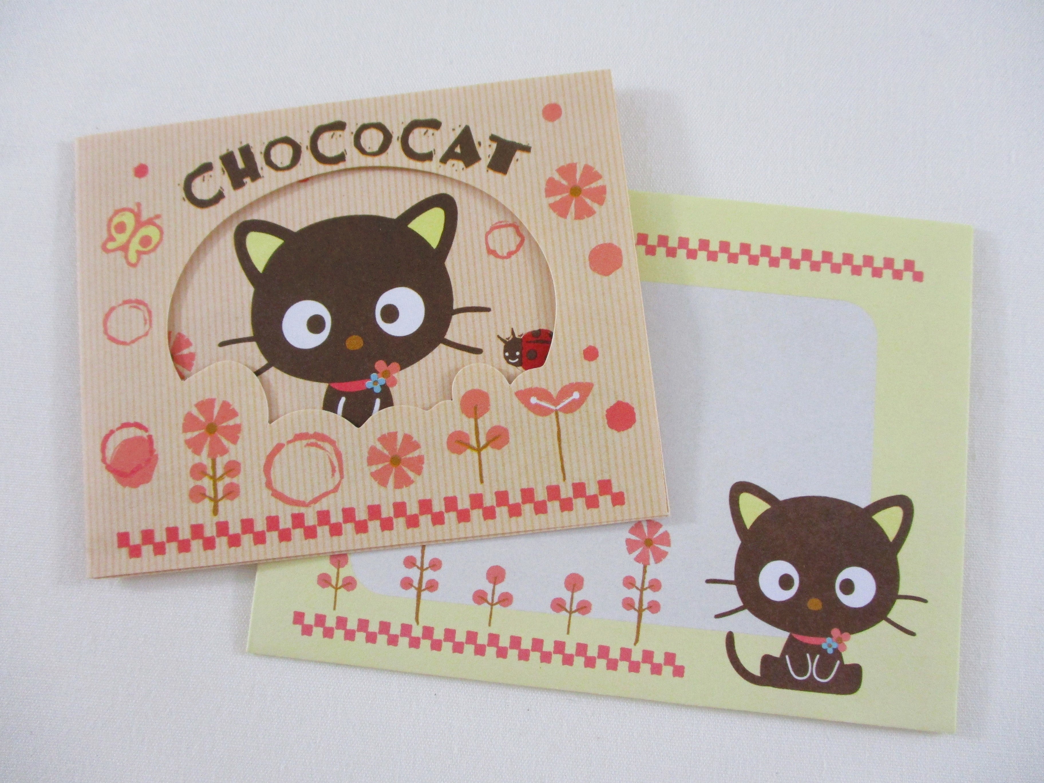 Cute Kawaii HTF Collectible Sanrio Chococat Cat Mini Gift Message Card ...