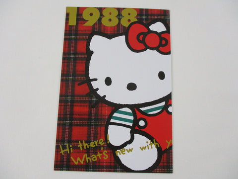 Rare ❤︎ Vintage *ੈ✩‧₊˚ Collectible - Cute Kawaii Hello Kitty 35th Anniversary Card 2009