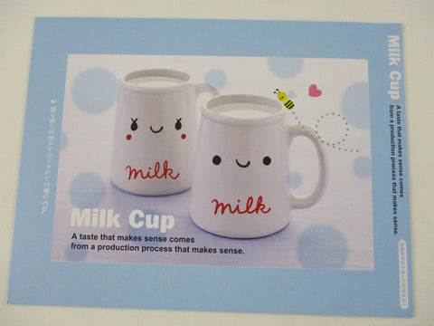 Rare ❤︎ Vintage *ੈ✩‧₊˚ Collectible - Cute Kawaii DIY Milk Milk Postcard