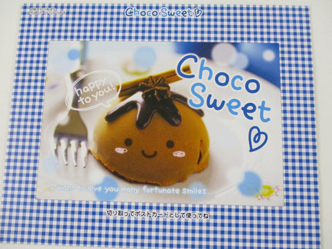 Rare ❤︎ Vintage *ੈ✩‧₊˚ Collectible - Cute Kawaii DIY Choco Sweet Postcard