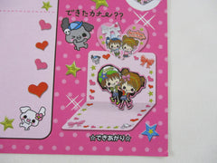 Rare ❤︎ Vintage *ੈ✩‧₊˚ Collectible ✿  Gift - Cute Kawaii DIY Paper Cut-outs Note Cards / Tags / Bookmarks - Deco Love Friends