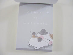 Cute Kawaii Kamio Cat Mofu mofu Kitty Kitten pet Mini Notepad / Memo Pad - Stationery Designer Writing Paper Collection