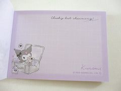 Cute Kawaii Kamio Kuromi Closet Mini Notepad / Memo Pad - Stationery Designer Paper Collection