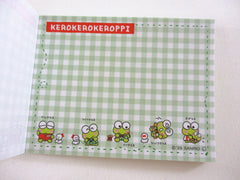 Cute Kawaii Sanrio Keroppi Frog Mini Notepad / Memo Pad - Stationery Designer Paper Collection