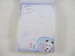 Cute Kawaii Kamio Mochipan Panda Mini Notepad / Memo Pad - E Ocean Fish Shark Seal - Stationery Designer Writing Paper Collection