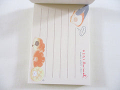 Cute Kawaii Q-lia Animal Bakery Bread Yakitate Cat Food Mini Notepad / Memo Pad - Stationery Designer Writing Paper Collection