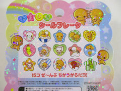 Cute Kawaii Crux Candy Drop Style Flake Stickers Sack - Natto chan - for Journal Planner Agenda Craft Scrapbook