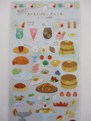 Cute Kawaii Kamio Create Custom Series Sticker Sheet - Fresh Dessert Fruit Drink Pancake - for Journal Planner Craft Agenda Organizer Scrapbook