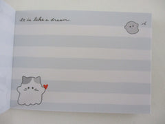 Cute Kawaii Crux Ghost obakenu Mini Notepad / Memo Pad - Stationery Designer Paper Collection