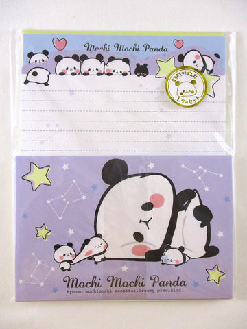 Cute Kawaii Kamio Mochi Panda Letter Set Pack - Stationery Writing Paper Envelope Penpal Gift