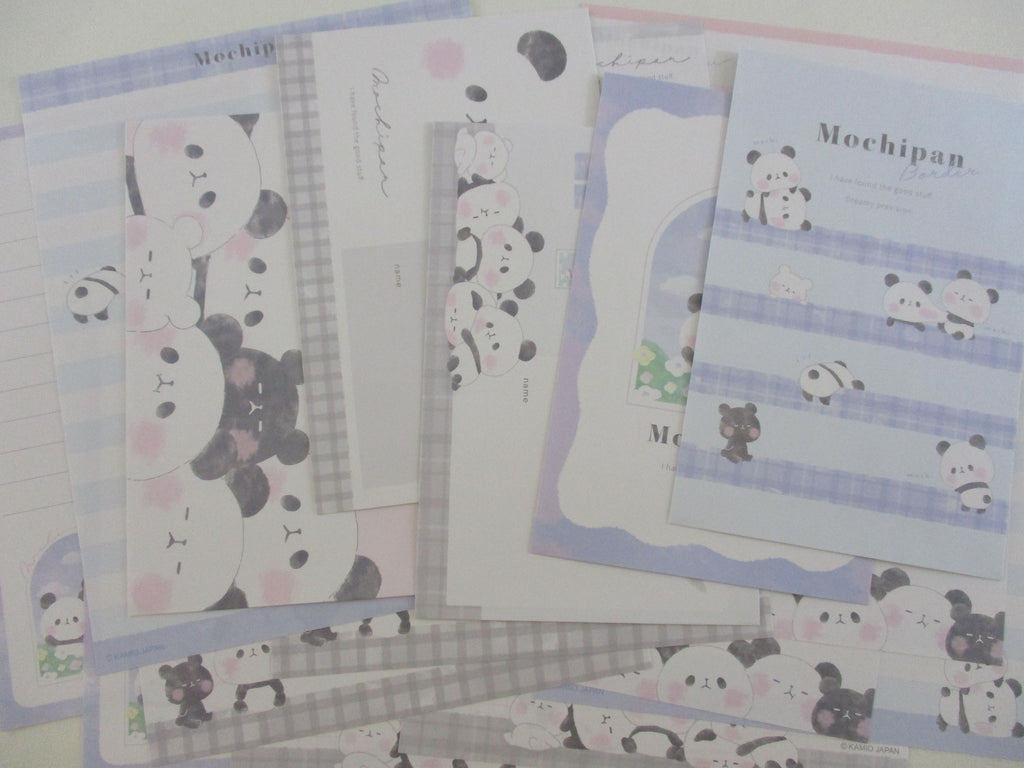 Cute Kawaii Kamio Mochi Panda Mochipan Letter Sets A - Writing Paper Envelope Stationery Penpal