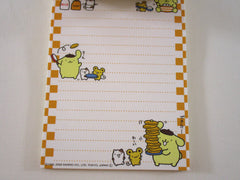 Cute Kawaii Sanrio Pom Pom Purin 4 x 6 Inch Notepad / Memo Pad preowned - Stationery Designer Paper Collection Gift